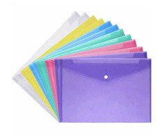 Aplankas-vokas, A5 formato, su spaustuku