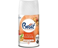 Automatinio oro gaiviklio pakeitimas Brait Creamy Cookies 250ml
