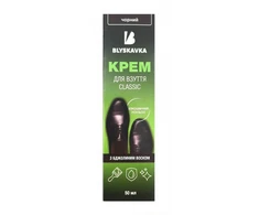 Blyskavka Batų tepalas tūbelėje, juodas 50ml