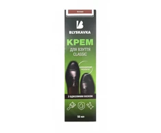 Blyskavka Batų tepalas tūbelėje, rudas 50ml