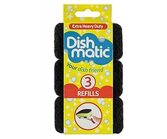 Dishmatic šiurkščios kempinės pakeitimui 3vnt
