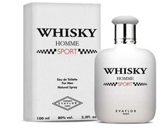 EVAFLOR WHISKY tualetinis vanduo vyrams "Sport", 100 ml