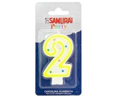 Sisma Gimtadienio žvakutė Samurai nr.2