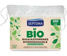 Higieniniai vatos pagaliukai Septona BIO 200vnt