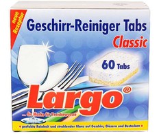 Indaplovių tabletės LARGO Classic 60vnt