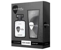 Jean Marc Rock'n'City rinkinys vyrams (EDT 100ml / dušo želė 200ml)
