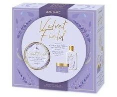Dramers Jean Marc Velvet Field rinkinys UNISEX (kūno šveitiklis 200ml / dušo gelis 250ml)