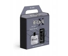 Jean Marc X-Juodas rinkinys vyrams (aftershave 100ml / deo 150ml)