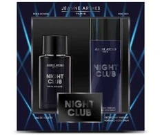 Jeanne Arthes Night Club rinkinys vyrams (EDT100ml / deo 200ml)