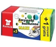 Kempinė indams plauti Kuchcik Maxi 5+1 vnt