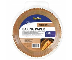 Kepimo popierius karšto oro gruzdintuvei CLARINA 16cm, 50vnt