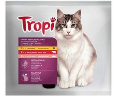 Konservuotas kačių ėdalas TROPI 6x100g