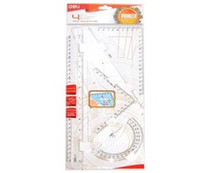 Liniuočių rinkinys EG00512, 4 vienetai