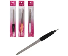Nagų dildė, metalinė su odelių šalinimo įrankiu 19cm CHSO116027