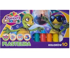 Koma Plast Plastilinas COMA Clever Kids, 10 spalvų