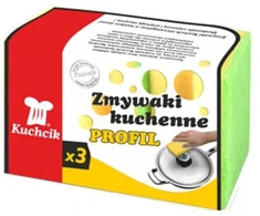 Profiliuota kempinė indams plauti Kuchcik 3vnt