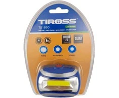 TIROSS PRIEKINIS LEMPAS 2W COB LED 3xAAA / BE Akumuliatoriaus