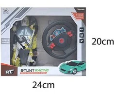 Radijo bangomis valdoma mašina Stunt Racing su vairu 20cm XY24-403C