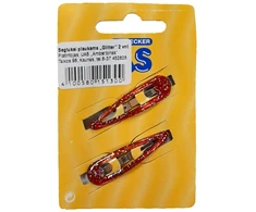 Segtukai plaukams Glitter 2 vnt. Spalvoti