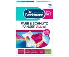 Bikuvalt Skalbinių servetėlės saugančios spalvą ir sugeriančios purvą DR.Beckmann 20vnt