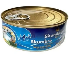 Skumbrė aliejuje 240g