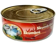 Skumbrė pomidorų padaže 240g
