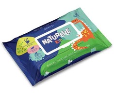 Drėgnas tualetinis popierius vaikams Naturelle Kids 50vnt