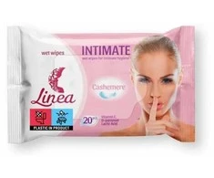 Sunvita Group Naturelle Intymios higienos drėgnos servetėlės LINEA Intimate, 20vnt.