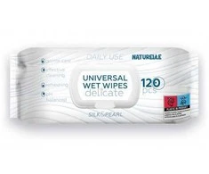 Drėgnos servetėlės Naturelle Delicate 120vnt