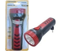 Tiross Žibintuvėlis TS-3026 4 LED su dirželiu
