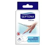 Vandeniui atsparūs pleistrai Septona 20vnt