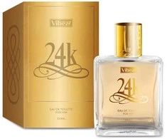 Vibezz Tualetinis vanduo vyrams 24K 100ml