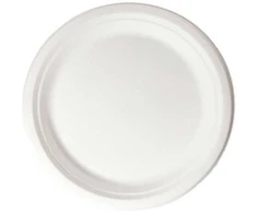 Vienkartinės ECO lėkštės iš cukranendrių pluošto 23cm 10vnt