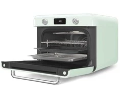 SMEG COF01PGEU žalia kombinuota stalinė garų orkaitė
