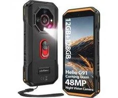 „Ulefone Armor X32 4G“ išmanusis telefonas 6/128 GB ryškiai oranžinis