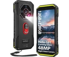 „Ulefone Armor X32 4G“ išmanusis telefonas 6/128 GB „Vivid Žalias“