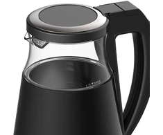 Xiaomi | Elektrinis stiklas Virdulys EU | Elektrinis | 2200 W | 1,7 l | Stiklas | 360° sukamasis pagrindas | Juodas/Nerūdijantis plienas