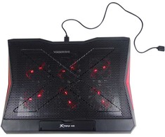 XTRIKE ME Aušinimo dėklas skirtas laptopFN-811 juoda/juodas
