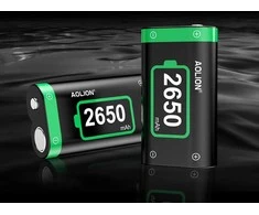 2x 2650 mah akumuliatoriai xbox series pultams ir įkroviklis