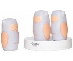 Olala Boutique 3 LED lovos lempų rinkinys „Olala“ - pelėda, lengvas kelias