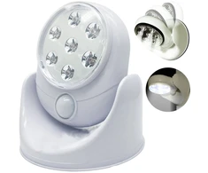 Lamp 7 led wireless with motion sensor 360