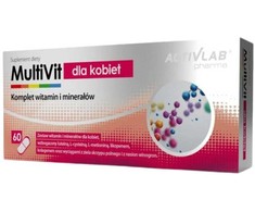 ActivLab MultiVit For Women – 60 kapsulių