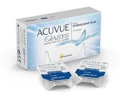 "Acuvue Oasys Hydraclear" kontaktiniai lęšiai, keičiami 2 savaites -2.25 BC/8.4 12 vienetų