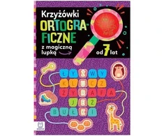 Aksjomat Edukaciniai Kryžiažodžiai su Magišku Lupa 7+ KS1073