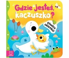 Aksjomat Interaktyvi knygelė „Atverk langelį! Kur esi, ančiukas?“