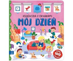Aksjomat Interaktyvi knygelė Mój diena 100 langelių – 100 žodžių