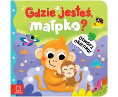 Aksjomat Axiom Interaktyvi knygelė "Atidaryk langą! Kur tu, beždžione?"