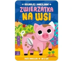 Aksjomat Knyga su lipdukais „Gyvūnai kaime“
