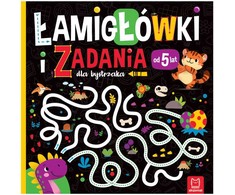 Aksjomat Švietimo knygelė 5+ - Łamigłówki ir užduotys