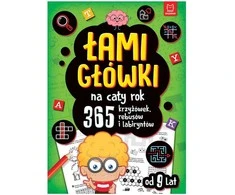 Aksjomat Žaidimų knyga 365 galvosūkių, kryžiažodžių ir labirintų